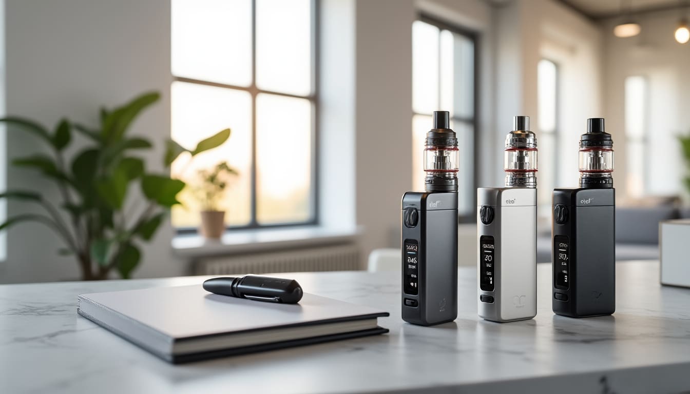 découvrez les produits d'eleaf, le fabricant reconnu pour ses kits compacts et faciles d'utilisation, spécialement conçus pour les débutants en cigarette électronique. simplicité, efficacité et qualité au rendez-vous.