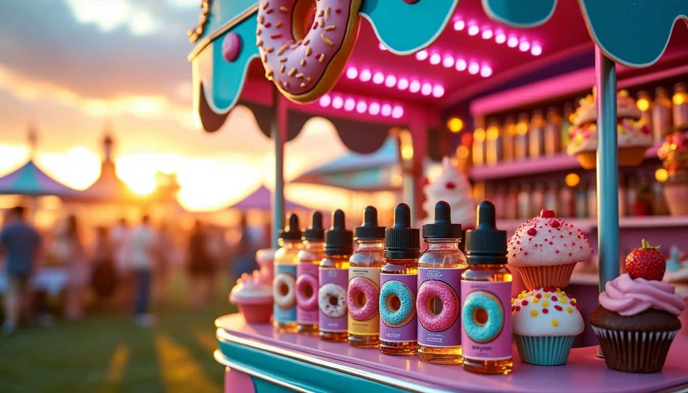 plongez dans l’univers gourmand de famous fair et savourez des e-liquides aux délicieuses saveurs de beignets et douceurs sucrées, parfaits pour régaler tous les vapoteurs en quête de plaisir et d’originalité.