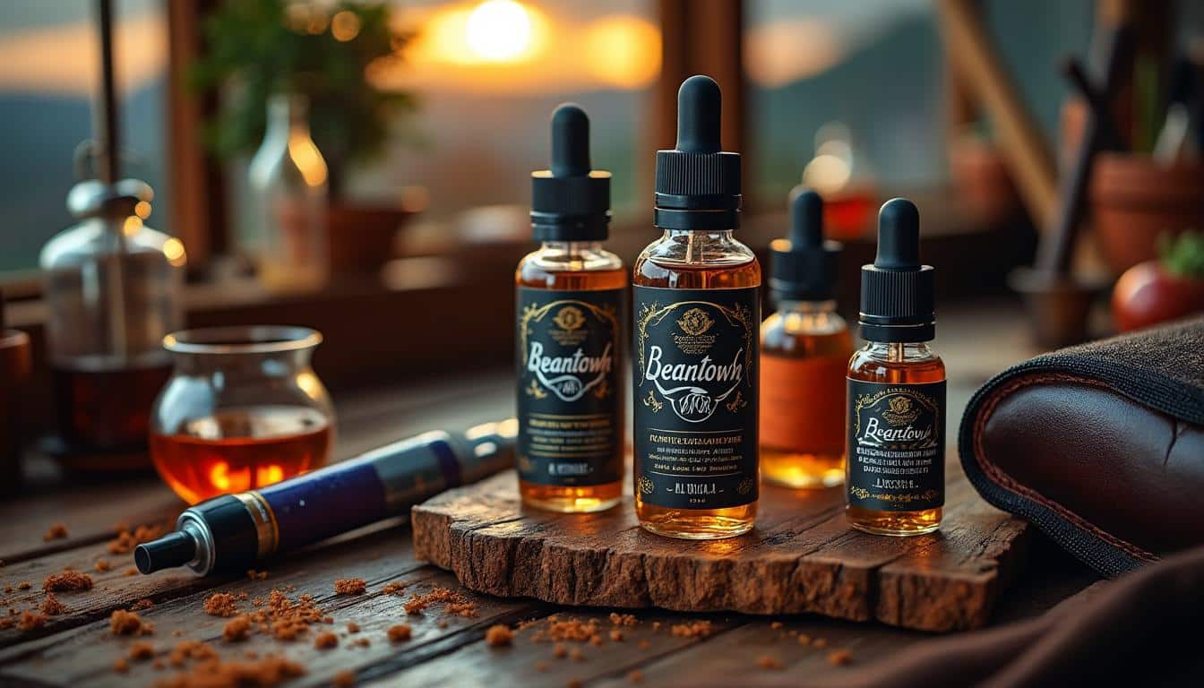 découvrez l’univers des e-liquides premium artisanaux avec beantown vapor : des saveurs uniques, fabriquées avec soin pour une expérience de vape haut de gamme. explorez des recettes exclusives conçues pour satisfaire les vapoteurs les plus exigeants.
