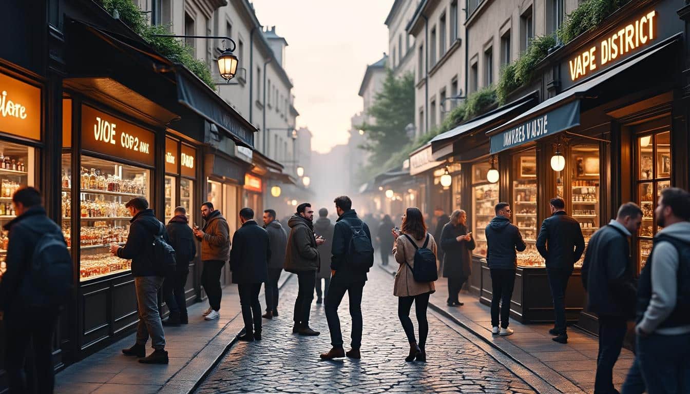 découvrez vape district, l'expression d'une passion française authentique pour la vape, avec des produits de qualité et un service dédié aux amateurs de cigarettes électroniques.