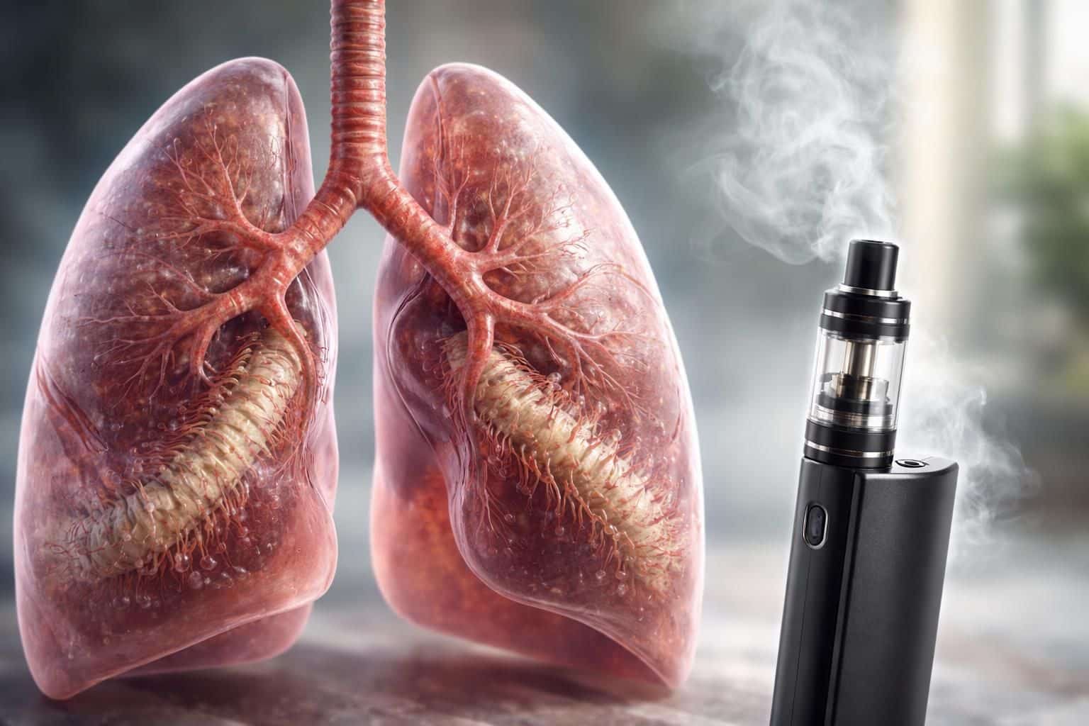 découvrez comment les cils vibratiles des voies respiratoires sont affectés par la cigarette électronique et les conséquences possibles sur la santé pulmonaire.