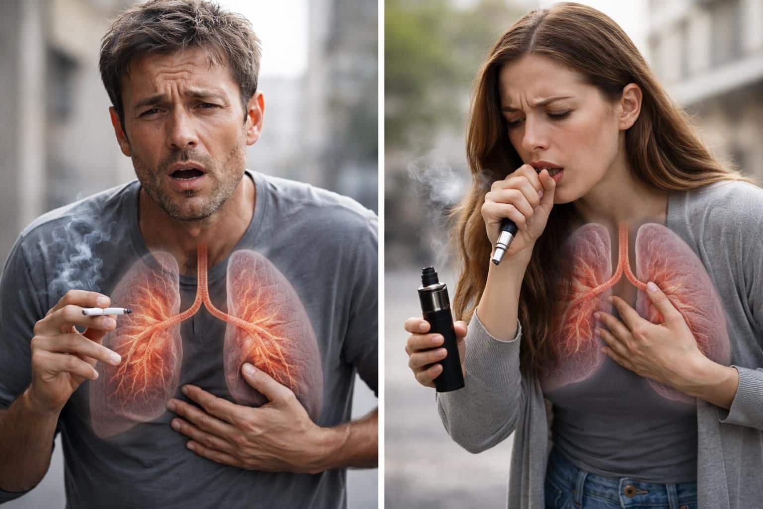 découvrez les symptômes spécifiques de l'asthme chez les fumeurs et les vapoteurs, et apprenez à les reconnaître pour mieux gérer votre santé respiratoire.