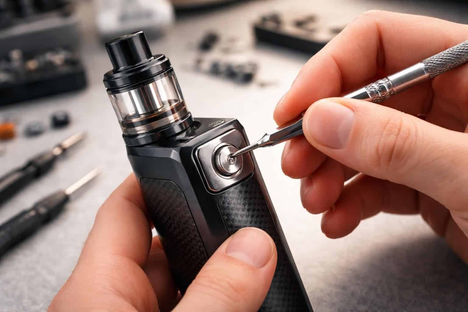 découvrez comment réparer facilement le bouton de votre cigarette électronique qui ne répond plus grâce à nos conseils pratiques et simples à suivre.