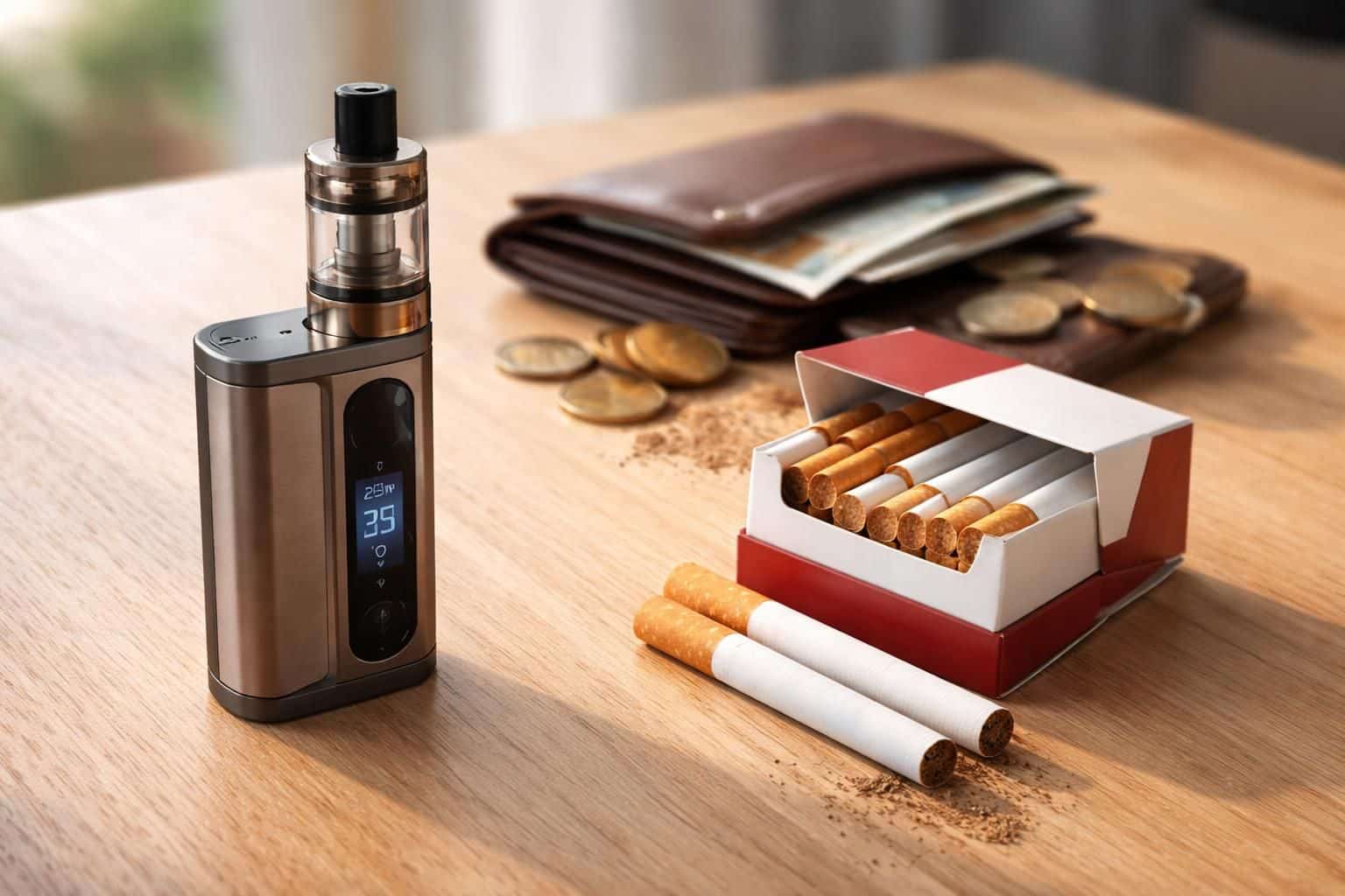 découvrez si la cigarette électronique est réellement une option plus économique que le tabac traditionnel, en analysant les coûts et les avantages.