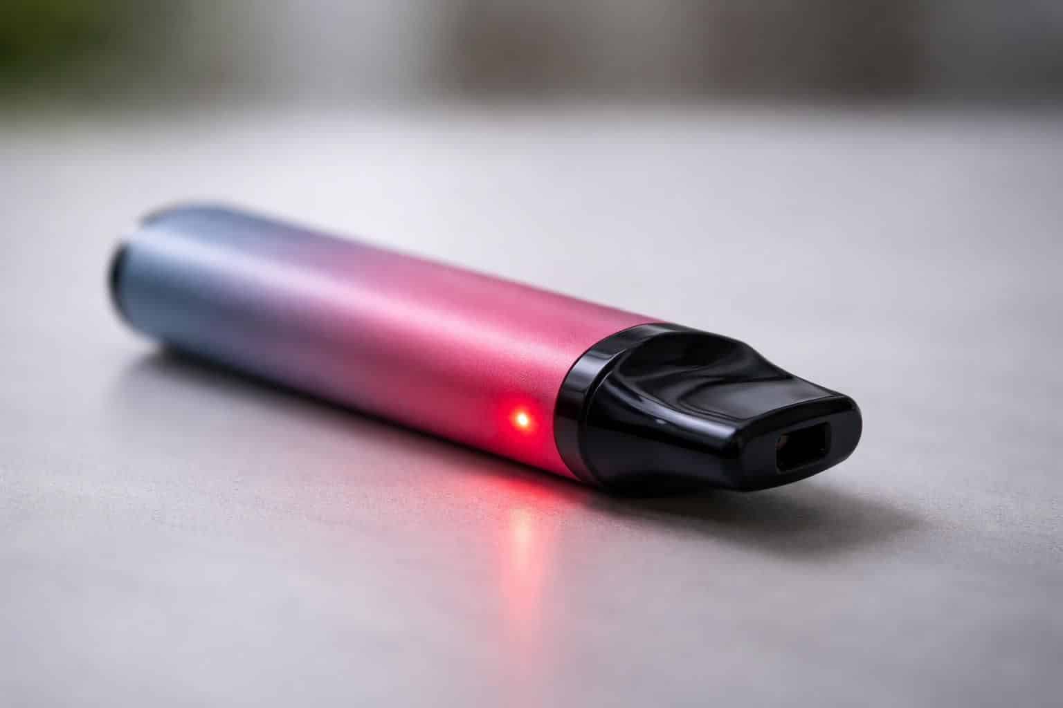 découvrez comment interpréter le signal de fin de batterie d'un puff qui clignote rouge et apprenez les gestes à adopter pour une utilisation sécurisée.
